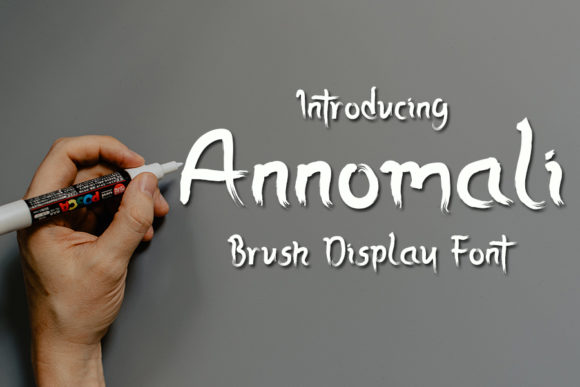 Annomali Font for Creative Projects