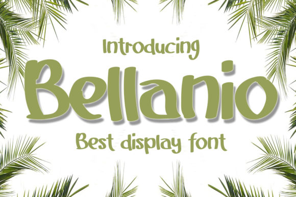 Bellanio: A Joyful Font for Bold Design