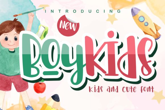 Boykids Font for Creative Projects