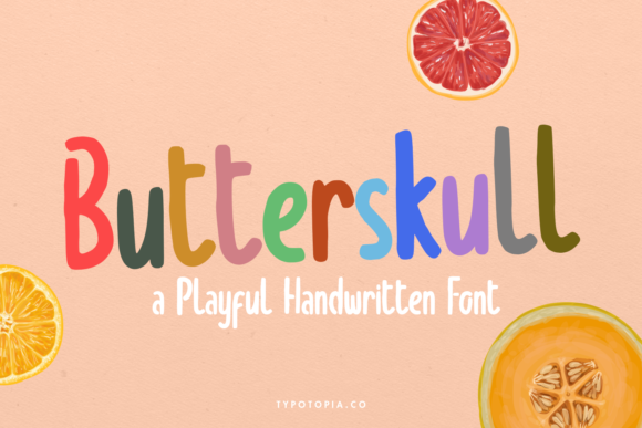Butterskull: A Vibrant Display Font That Elevates Your Creative Projects
