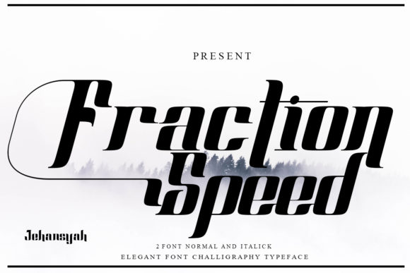 Fraction Speed: A Font That Elevates Your Design Game