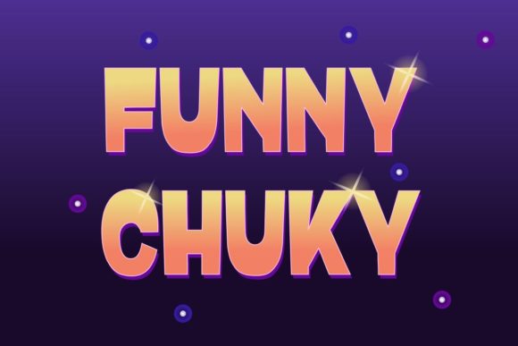 Funny Chuky: A Bold and Colorful Font That Adds Personality to Your Designs