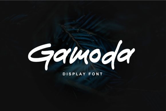Gamoda: A Modern Display Font for Creative Design