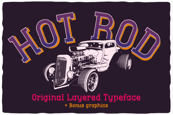 Hot Rod Font