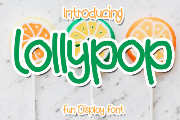 Lollypop Font: A Playful Choice for Creative Projects