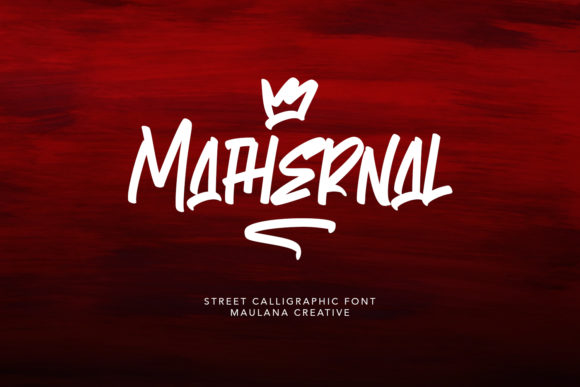 Mathernal: A Unique Display Font for Creative Expression