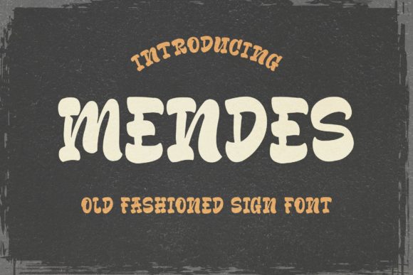 Mendes: A Playful Font for Creative Expression and Design Impact