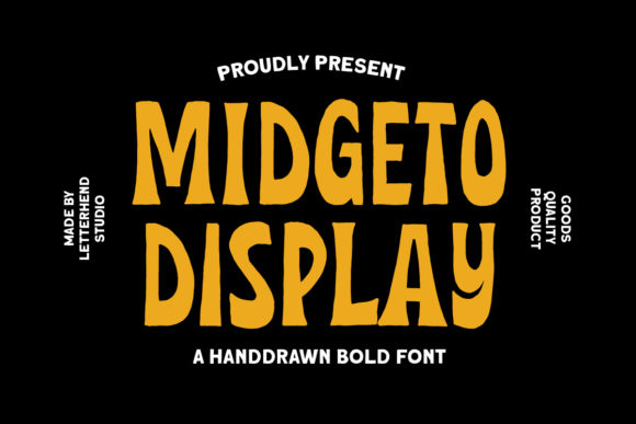 Midgeto: A Playful Font for Creative Expression and Design