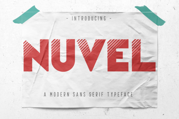 Nuvel Font for Bold Impact