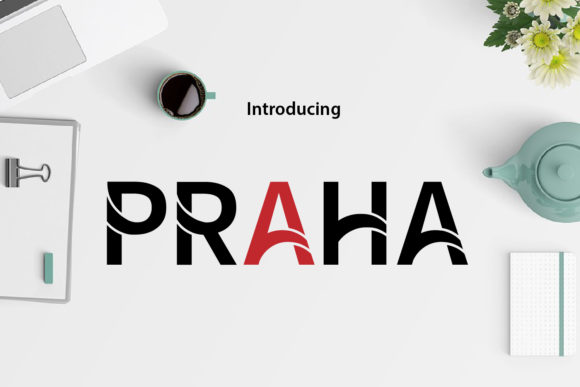 Praha Font for Creative Projects