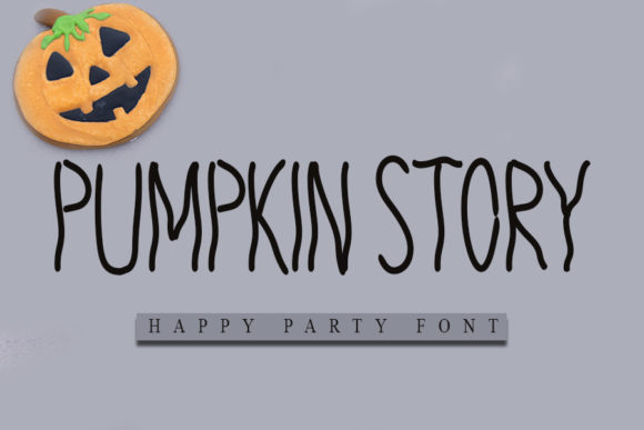 Pumpkin Story Font for Creative Projects