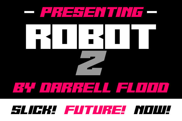Robot Z: A Modern Display Font for Futuristic Designs