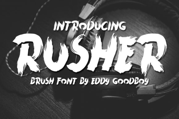 Rusher Font: A Bold Choice for Creative Expression