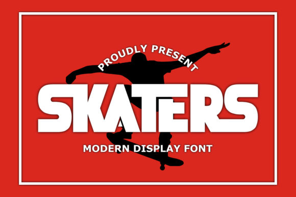 Skaters: A Strategic Display Font for Impactful Visual Communication
