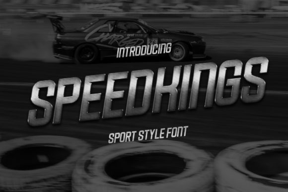 Speedkings: A Futuristic Font for Bold Creativity