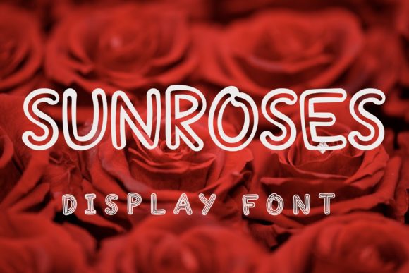 Sunroses Font for Creative Projects